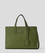 Bolso de mano Karl Lagerfeld Rue verde oliva